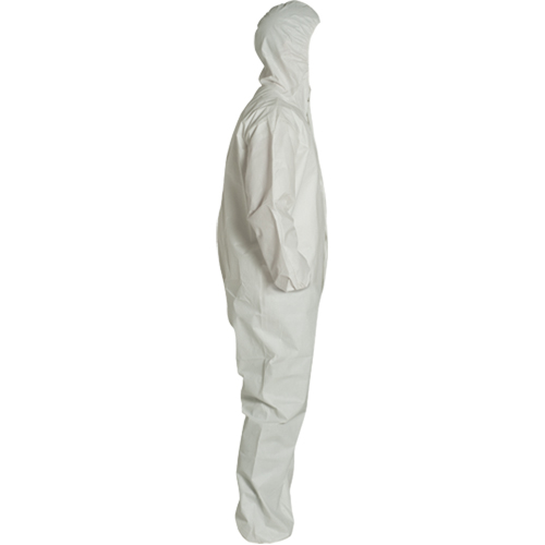 ProShield&reg; 60 Coveralls, Small, White, Microporous D. Morneault & Fils