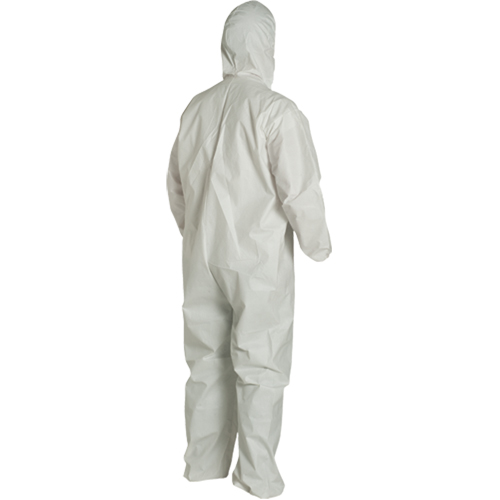 ProShield&reg; 60 Coveralls, Small, White, Microporous D. Morneault & Fils
