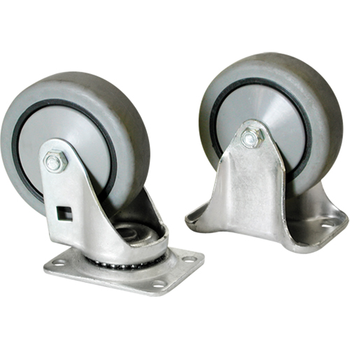 Extra Large Tote with 4" Wheels, 223 US gal. Capacity D. Morneault & Fils