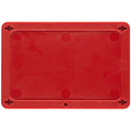 &eacute;tiquette vierge pour vanne, Plastique, 4-3/4" la x 3-1/4" h D. Morneault & Fils