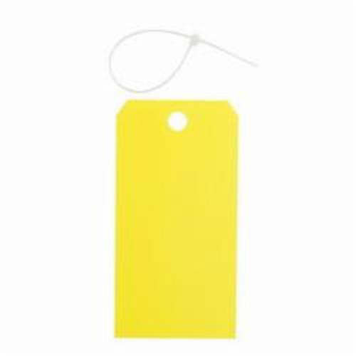 Blank Accident Prevention Tags, Metal, 3" W x 5-3/4" H D. Morneault & Fils