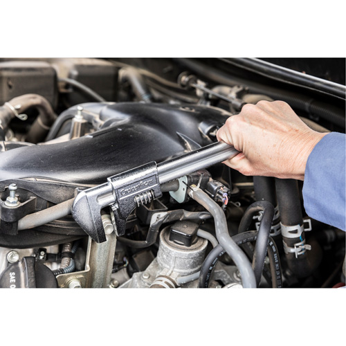 Automotive Wrench, 11" L, 19.3 mm Max Width, Chrome D. Morneault & Fils