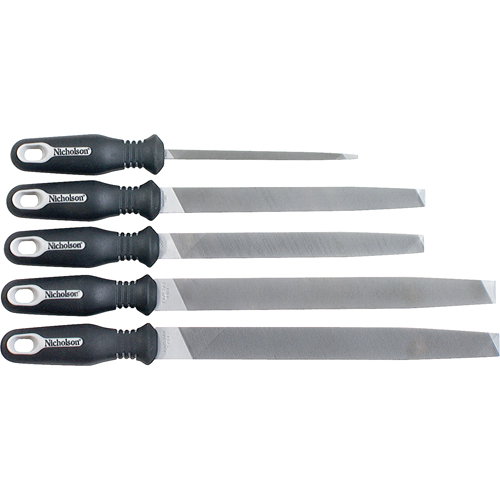 5-Piece Ergonomic File Set, 5 Pcs D. Morneault & Fils