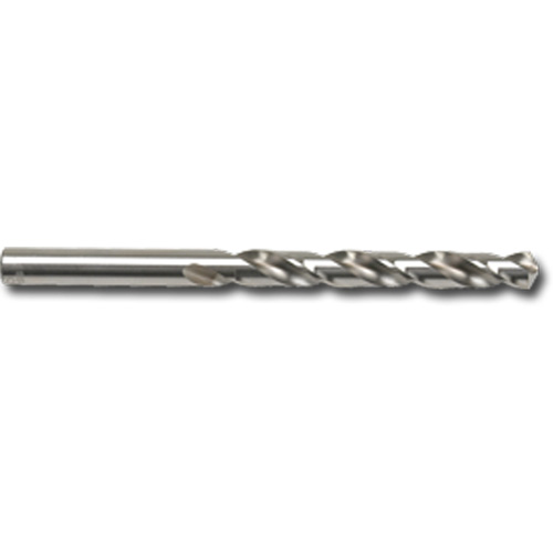 Bright Finish Jobber Length Drill Bit, High Speed Steel, 9/16", 6-5/8" L, 4-13/16" Flute, 118° Point Angle D. Morneault & Fils