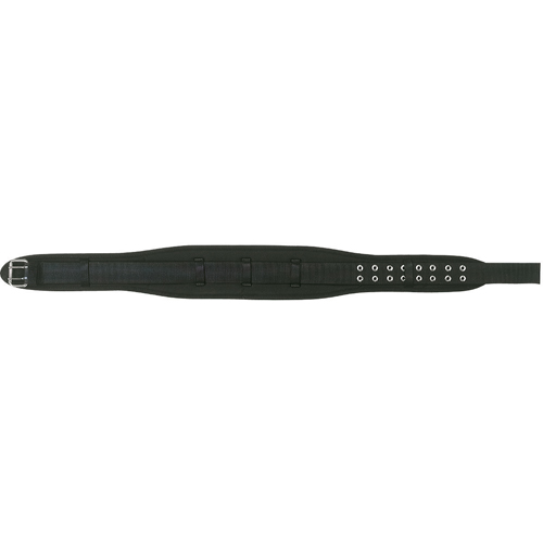 Ceinture de confort matelass&eacute;e de 5" de largeur, Toile, Noir D. Morneault & Fils