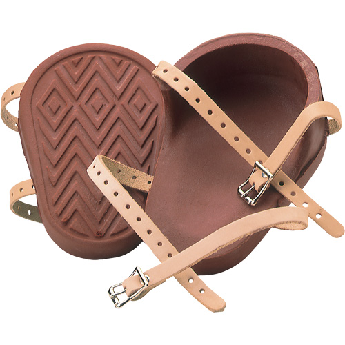 Genouill&egrave;re professionnelle &agrave; usage intensif, Style Boucle, Prot&egrave;ge-genoux Caoutchouc, Tampons Caoutchouc D. Morneault & Fils