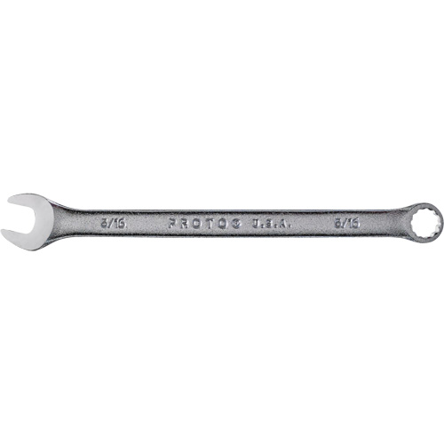 Combination Wrench, 12 Point, 5/16", Satin Finish D. Morneault & Fils
