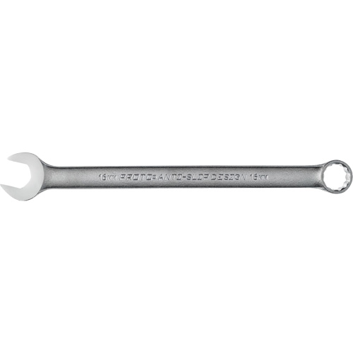 Combination Wrench, 12 Point, 16 mm, Satin Finish D. Morneault & Fils