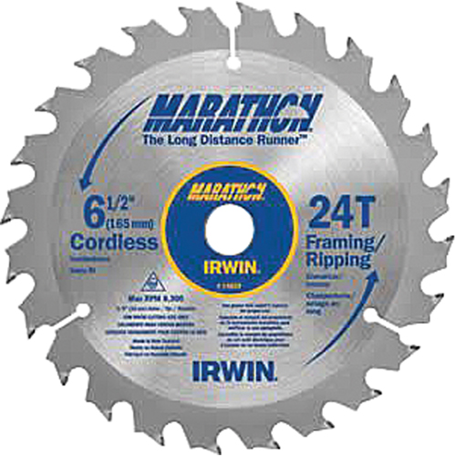 Marathon&reg; Saw Blades, 6 1/2", 24 Teeth, Wood Use D. Morneault & Fils