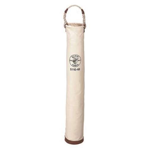 Line-Hose Bag, 48" H, Canvas, Brown/Natural D. Morneault & Fils