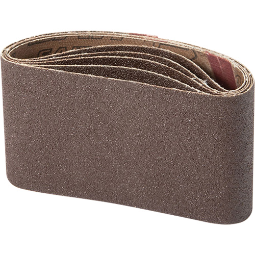 Courroie abrasive pour ponceuse portative, , Oxyde d'aluminium, Grain 100 D. Morneault & Fils
