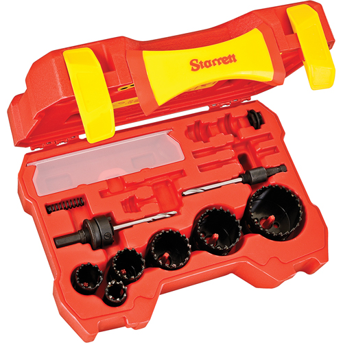 Trousses de scies cloches pour &eacute;lectricien, 10 morcea D. Morneault & Fils