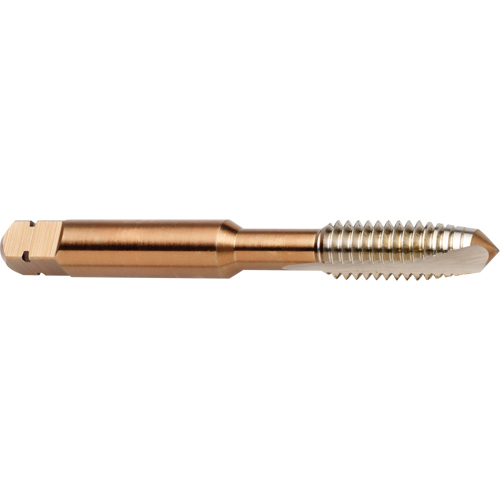 Spiral Point Tap, High Speed Cobalt, 3/8"-16 Thread, 2-15/16" L D. Morneault & Fils