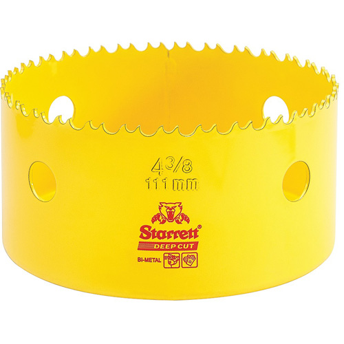 Bi-Metal Holesaw - 4-3/8", 4-3/8", 2" Depth of Cut, Bi-Metal D. Morneault & Fils