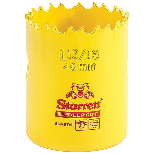 Bi-Metal Holesaw - 1-13/1, 1-13/16", 2" Depth of Cut, Bi-Metal D. Morneault & Fils