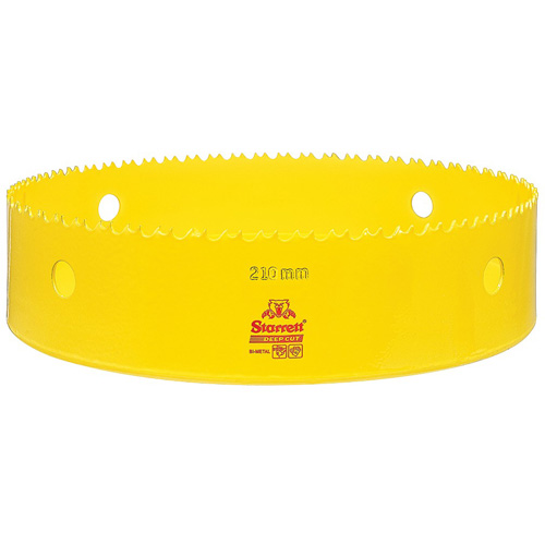Bi-Metal Holesaw - 8-9/32, 8-9/32", 2" Depth of Cut, Bi-Metal D. Morneault & Fils