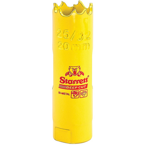 Bi-Metal Holesaw - 25/32", 25/32", 2" Depth of Cut, Bi-Metal D. Morneault & Fils