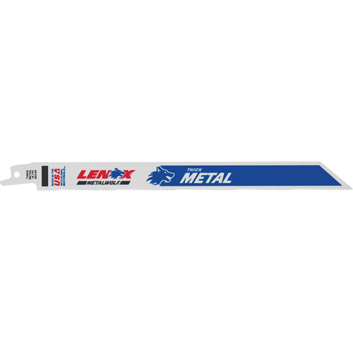 Lames de scie alternative pour le m&eacute;tal, Bim&eacute;tal, 14 Dents par pouce, 9" lo x 3/4" la D. Morneault & Fils