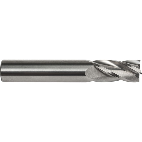 Fraise &agrave; embout droit, 3/16" dia., 2" lo, 4 cannelures, 3/16" tige, Carbure D. Morneault & Fils