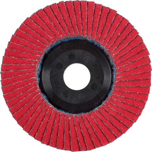 Flap Disc, 4-1/2" x 5/8"-11, Type 27, 40 Grit, Ceramic D. Morneault & Fils
