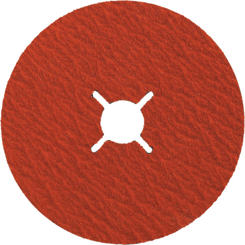 Disque en fibre Cerabond X, C&eacute;ramique, 24, 4-1/2" Dia x 7/8" Arbre D. Morneault & Fils