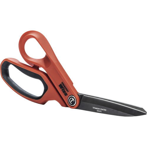 Tradesman Shears, 10", Rings Handle D. Morneault & Fils