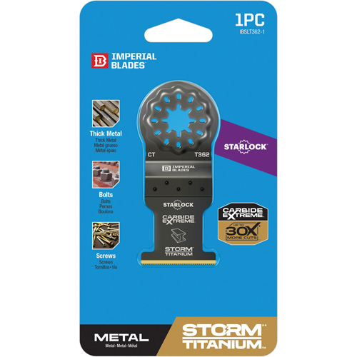 Starlock Carbide Extreme Storm Titanium Metal Blade D. Morneault & Fils