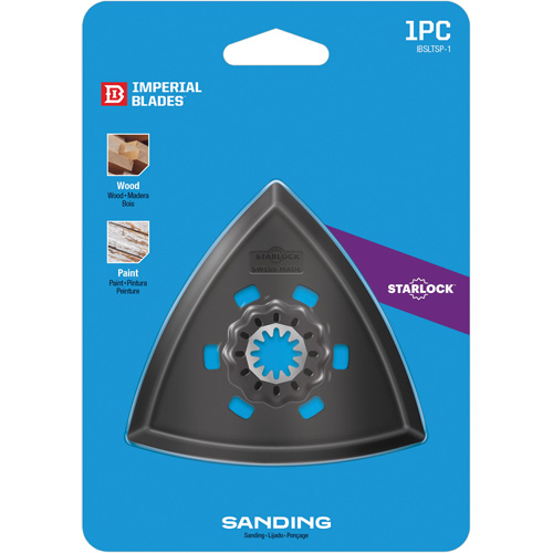 Patin triangulaire pour outil oscillant Starlock D. Morneault & Fils