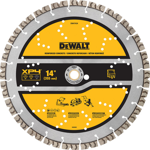 Disque segment&eacute; diamant&eacute; pour le b&eacute;ton arm&eacute; XP4 D. Morneault & Fils