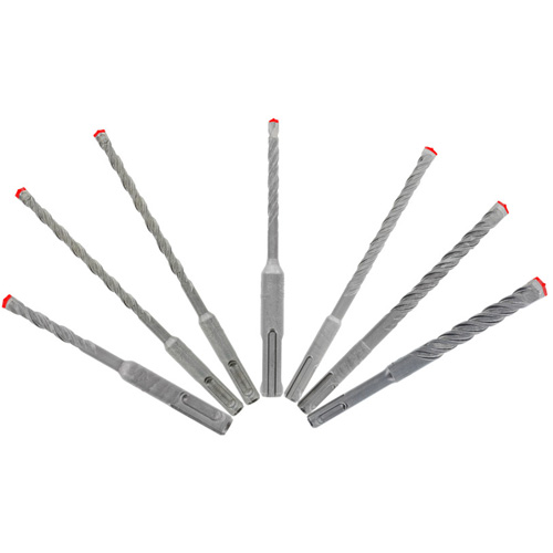 Jeu de forets pour marteau &agrave; t&ecirc;te enti&egrave;rement au carbure &agrave; 4 couteaux SDS-Plus Rebar Demon, 7 morceaux, Carbure D. Morneault & Fils