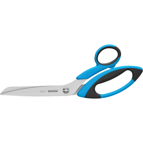SECUPLUS 568 Stainless Steel Safety Scissors, 12-99/100", Rings Handle D. Morneault & Fils