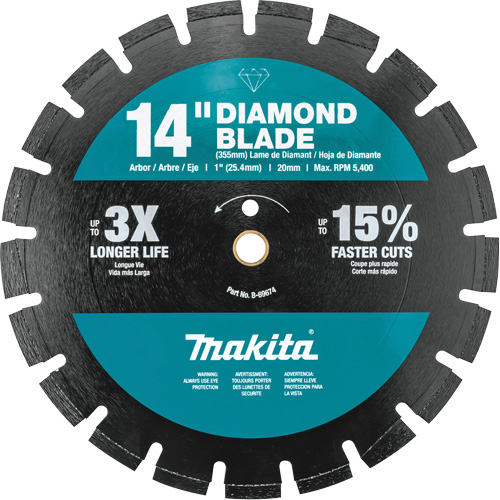 Segmented Diamond Blade, Dual Purpose D. Morneault & Fils