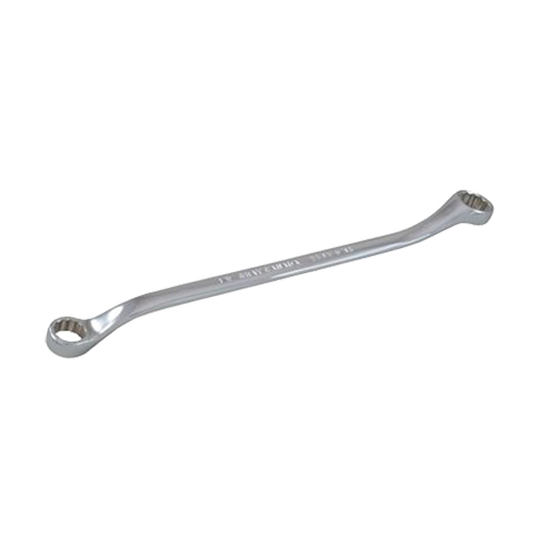 Box Wrench, 12 Point, 3/4" x 25/32", 15° Offset, Chrome Finish D. Morneault & Fils