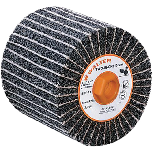 Tambour de finition Two-In-One, 4" la D. Morneault & Fils