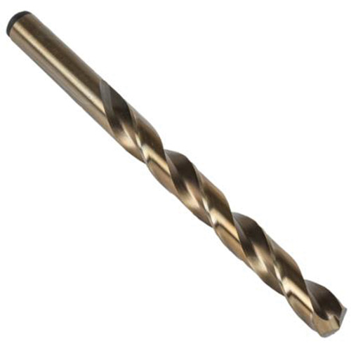 Jobber Drill Bits, High Speed Cobalt, #1, 3-7/8" L, 2-5/8" Flute, 135° Point Angle D. Morneault & Fils