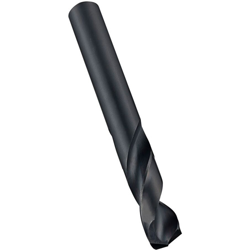Stub Drill Bit, 3.3 mm, High Speed Steel, 18 mm Flute, 135° Point D. Morneault & Fils