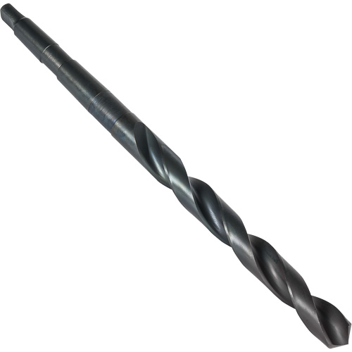 Small Taper Shank Drill Bit, 17/32", High Speed Steel, 4-5/8" Flute, 118° Point D. Morneault & Fils