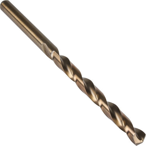 Heavy-Duty Taper Length Drill Bit, #7, High Speed Cobalt, 3-5/8" Flute, 135° Point D. Morneault & Fils