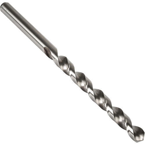 High Helix Taper Length Drill Bit, 13/64", High Speed Steel, 3-5/8" Flute, 118° Point D. Morneault & Fils