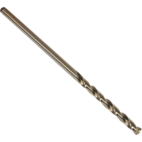 Foret tr&egrave;s allong&eacute; a&eacute;ronautique, #3, Acier rapide au cobalt, Cannelure 2-1/2", Pointe de 135° D. Morneault & Fils