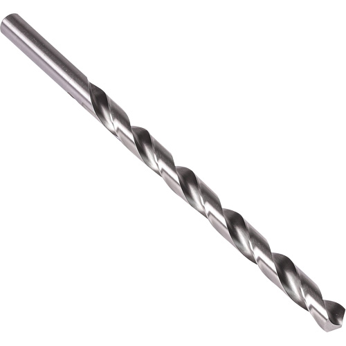 Extra Length Drill Bit, 3/16", High Speed Steel, 9" Flute, 118° Point D. Morneault & Fils