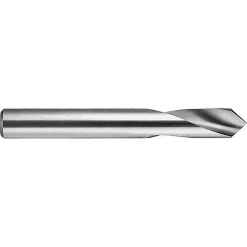 Foret court brillant &agrave; pointer, 1/2", Acier rapide, Pointe de 120° D. Morneault & Fils