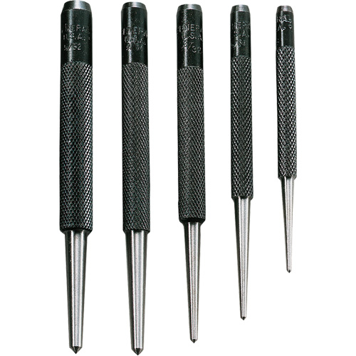 Center Punch Set, 5 Pieces D. Morneault & Fils
