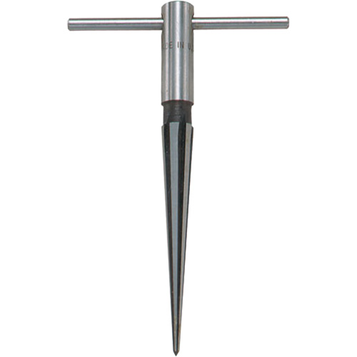 T-Handle Reamer, #130, Straight Flute, Steel, Taper Shank D. Morneault & Fils