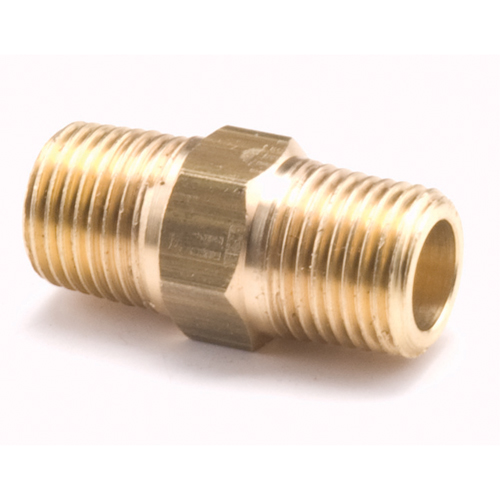 Mamelons de tuyau hexagonal, Laiton, 1/2", Standard D. Morneault & Fils