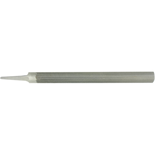 Lime pour pipeline, Demi-ronde, 14" l, Coupe Simple D. Morneault & Fils