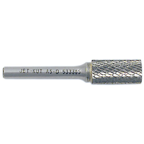 Fraise Cylindrique JET-KUT, 1/2" dia., 1/4" Tige, 1" Prof. de la coupe D. Morneault & Fils