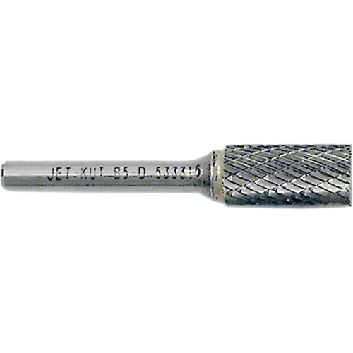 End-Cut Cylindrical Burr, 5/8" Dia., 1/4" Shank, 1" Depth of Cut D. Morneault & Fils