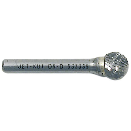 Fraise sph&eacute;rique, 3/8" dia., 1/4" Tige, 5/16" Prof. de la coupe D. Morneault & Fils