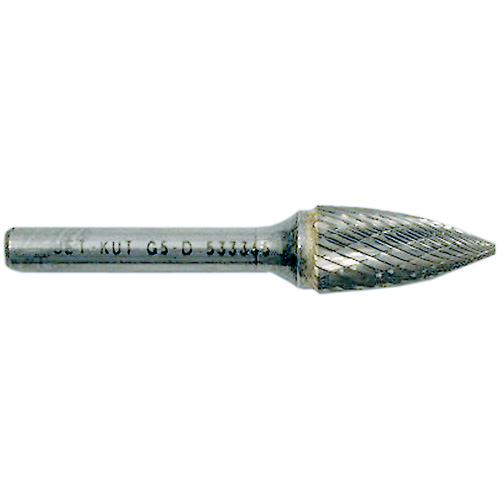 Fraise en forme darbre, 1/4" dia., 1/4" Tige, 5/8" Prof. de la coupe D. Morneault & Fils